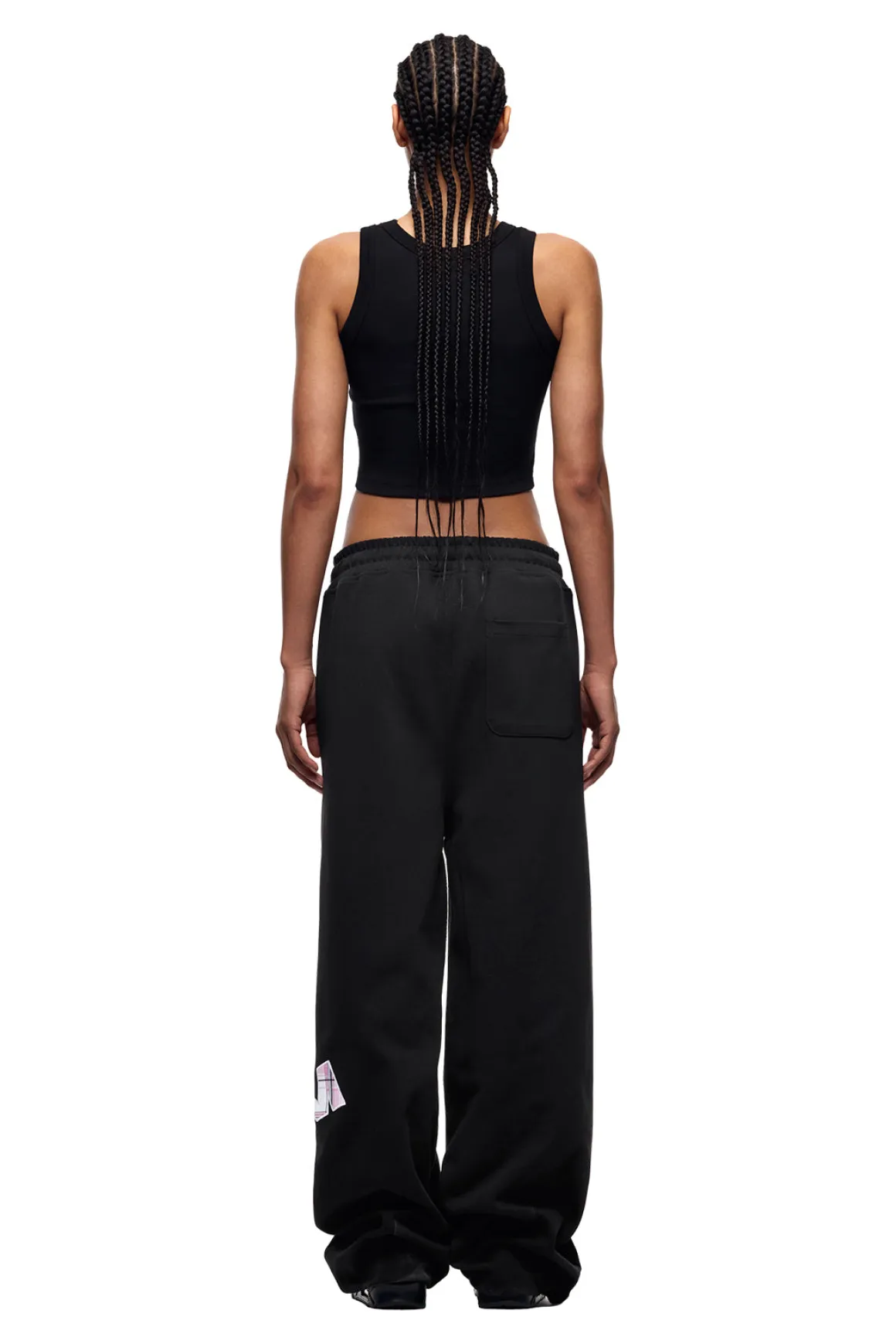 X-TRA WIDE JOGGER BLACK