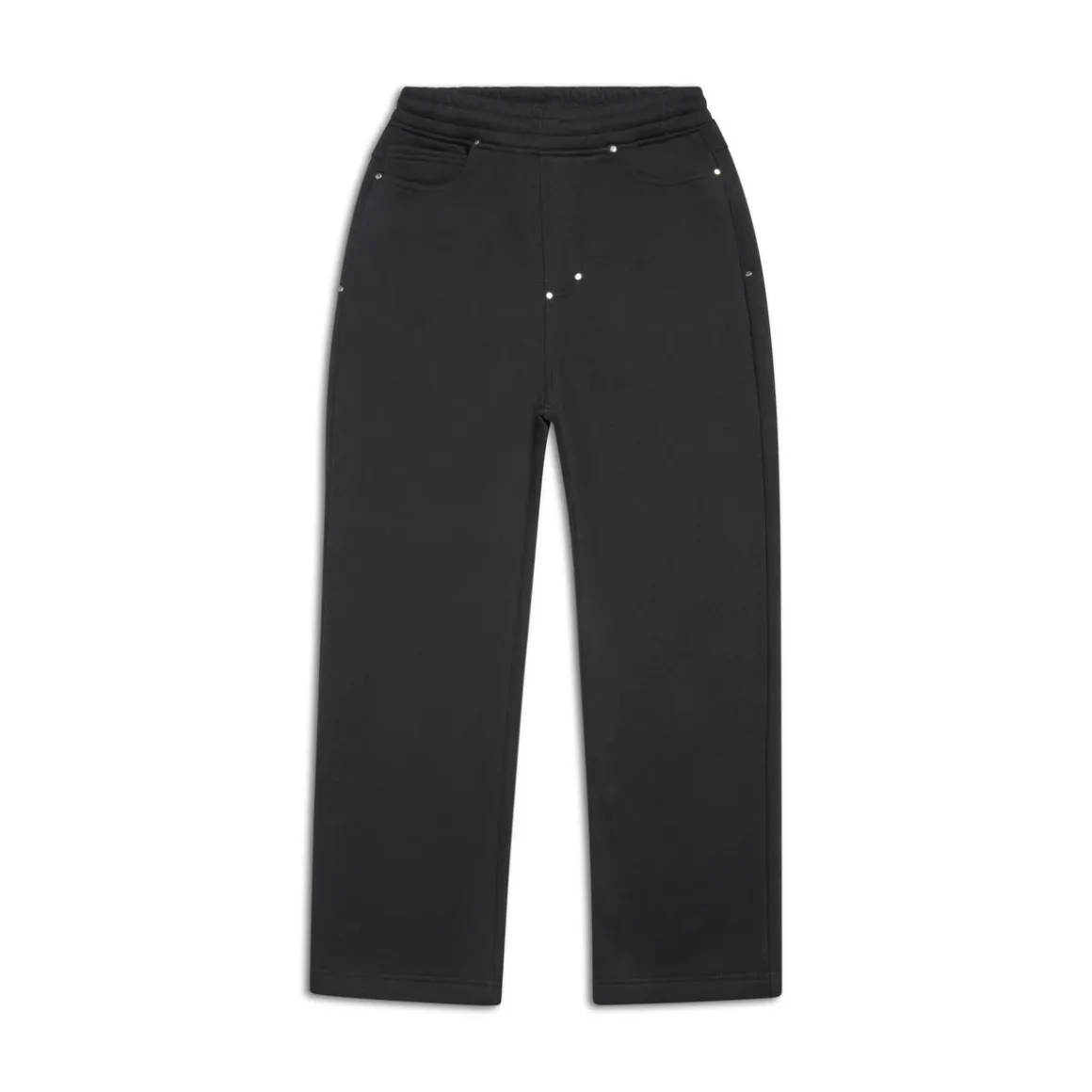 X-TRA WIDE 5-POCKET JOGGER BLACK