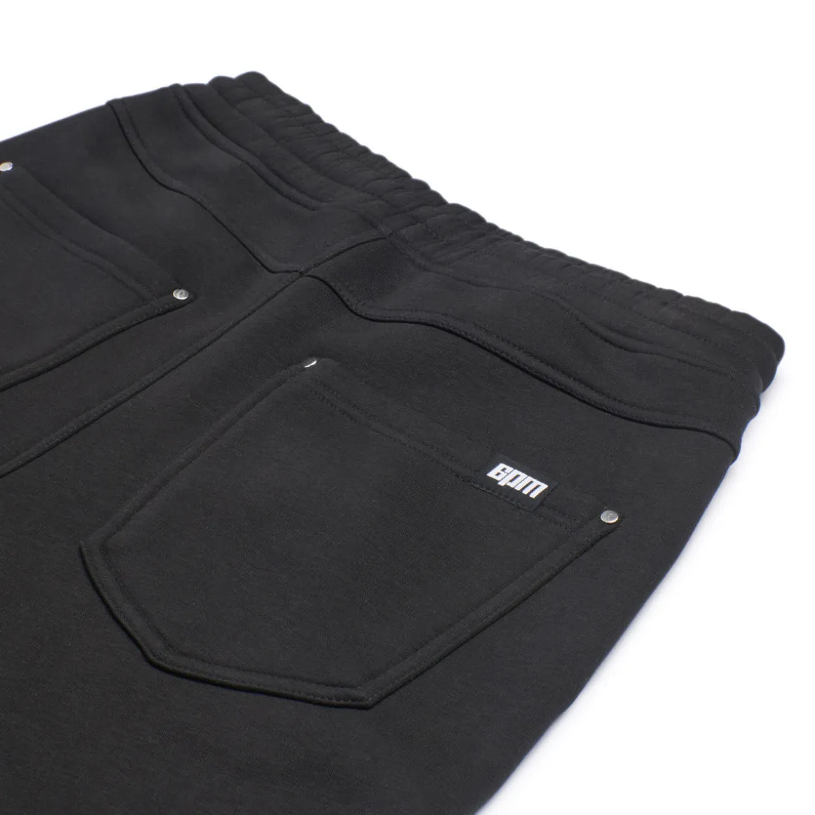 X-TRA WIDE 5-POCKET JOGGER BLACK