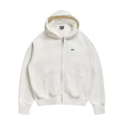 ZIP HOODIE COCONUT WHITE