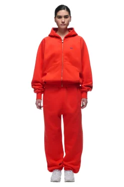 ZIP HOODIE GRAPEFRUIT