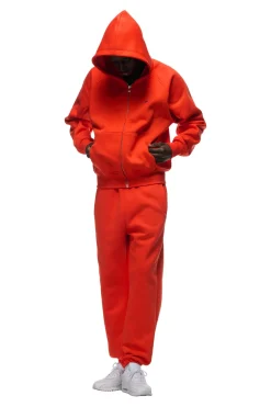 ZIP HOODIE GRAPEFRUIT