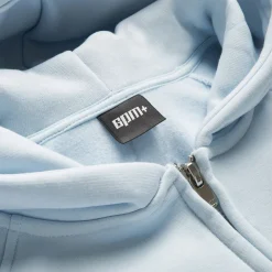 ZIP HOODIE ICE BLUE