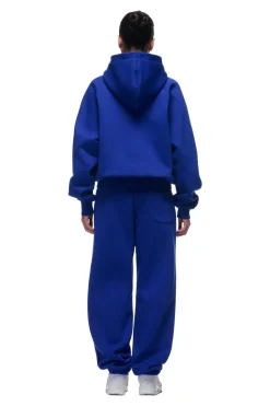 ZIP HOODIE LAPIS BLUE