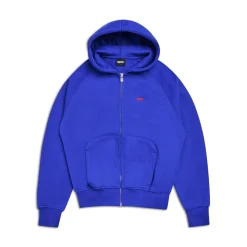 ZIP HOODIE LAPIS BLUE