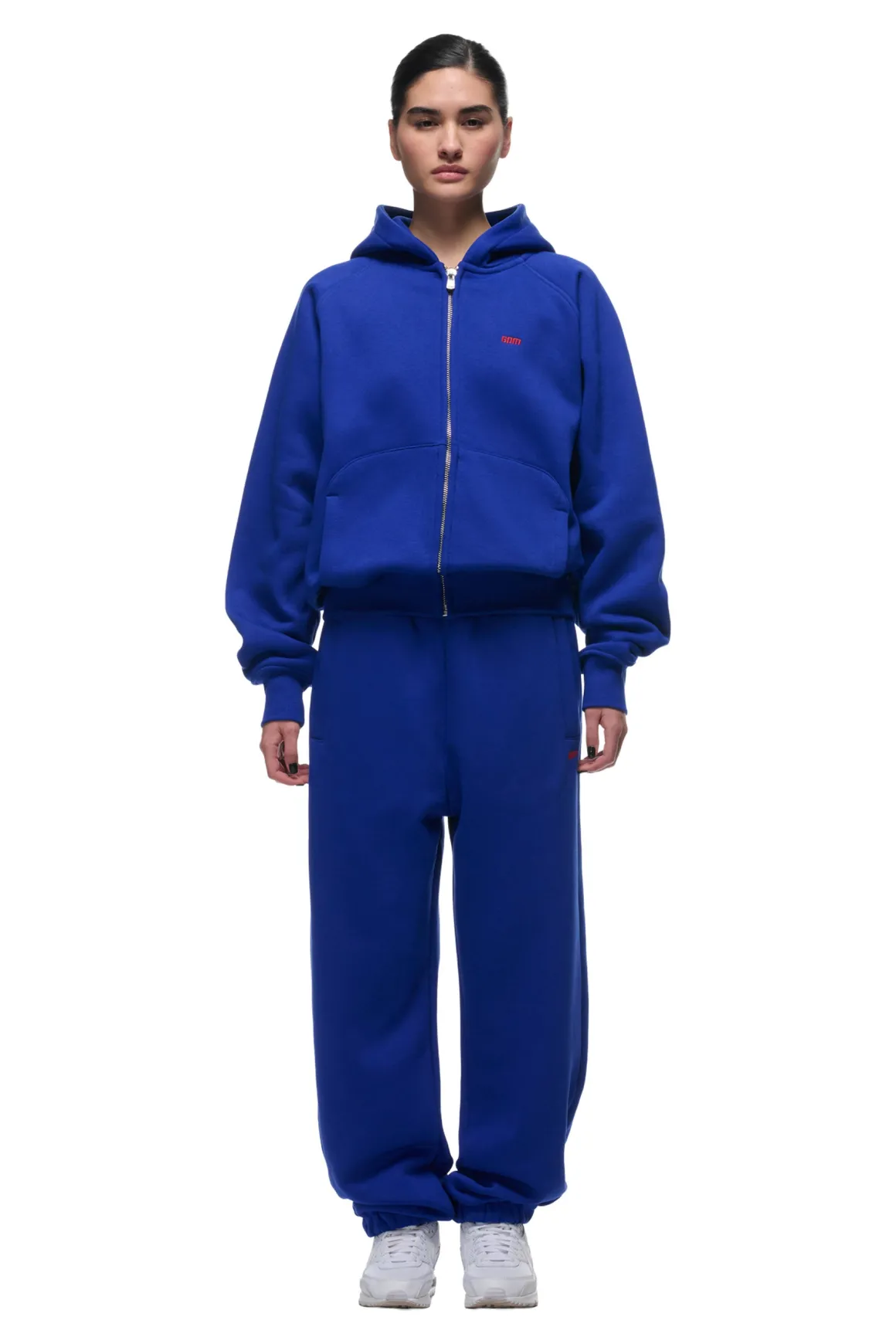 ZIP HOODIE LAPIS BLUE