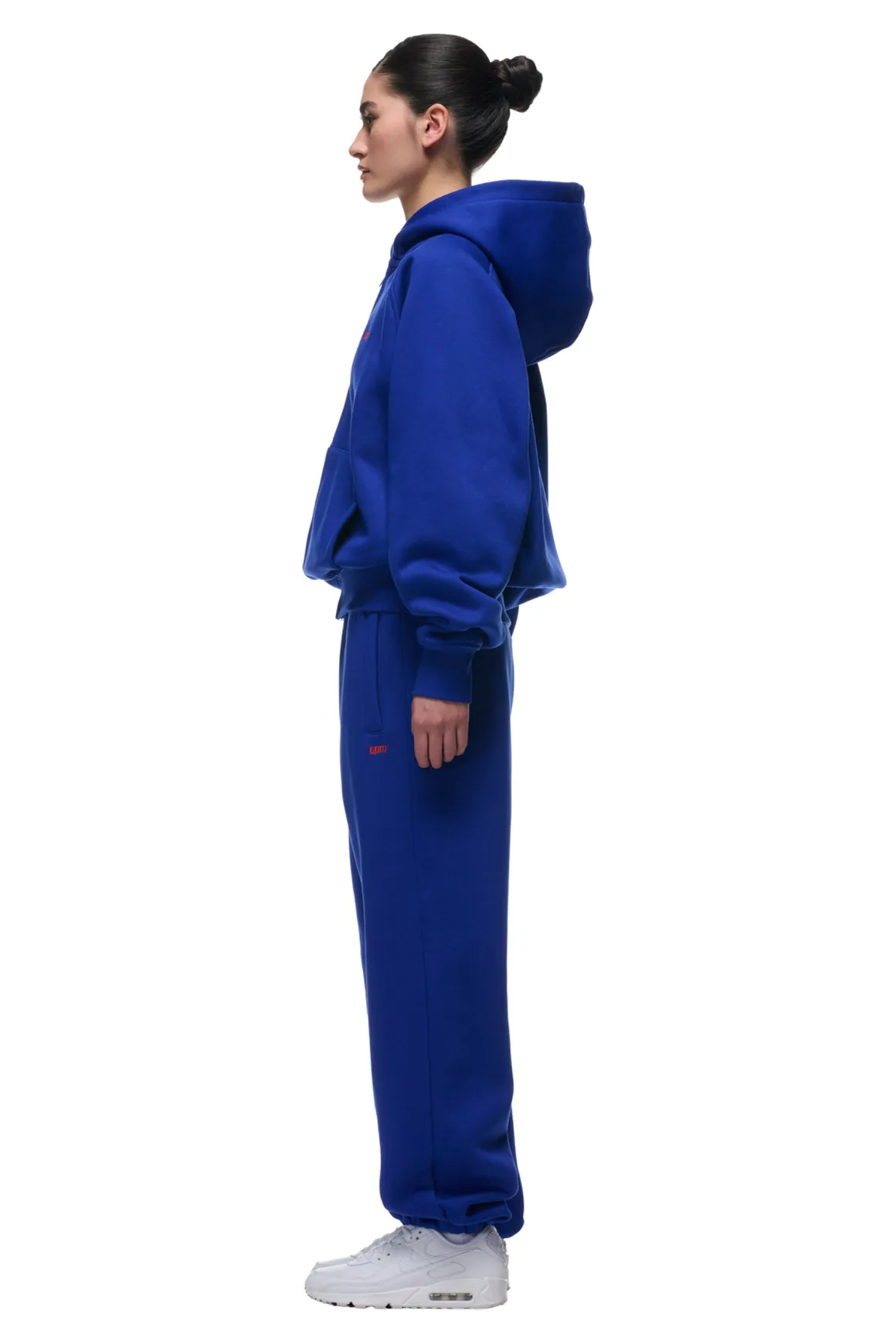 ZIP HOODIE LAPIS BLUE