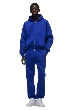 ZIP HOODIE LAPIS BLUE