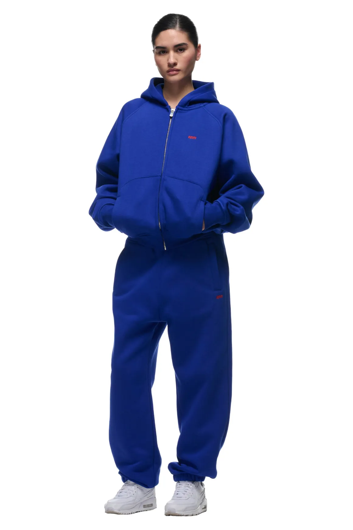 ZIP HOODIE LAPIS BLUE
