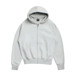 ZIP HOODIE SMOKE GREY