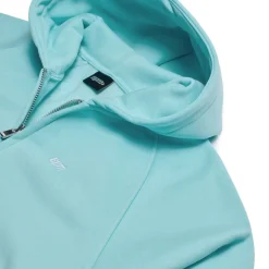 ZIP HOODIE TURQUOISE